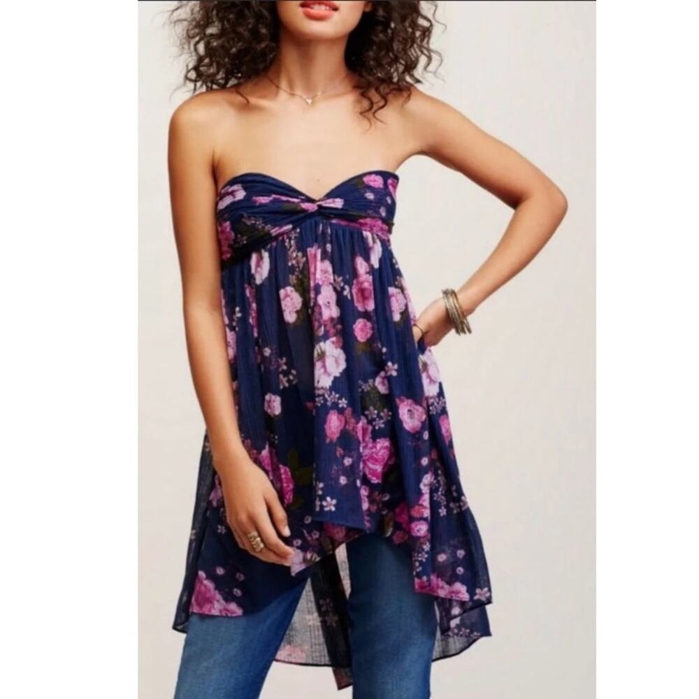Free People Mirage Spaghetti Strap Hi-Low Top